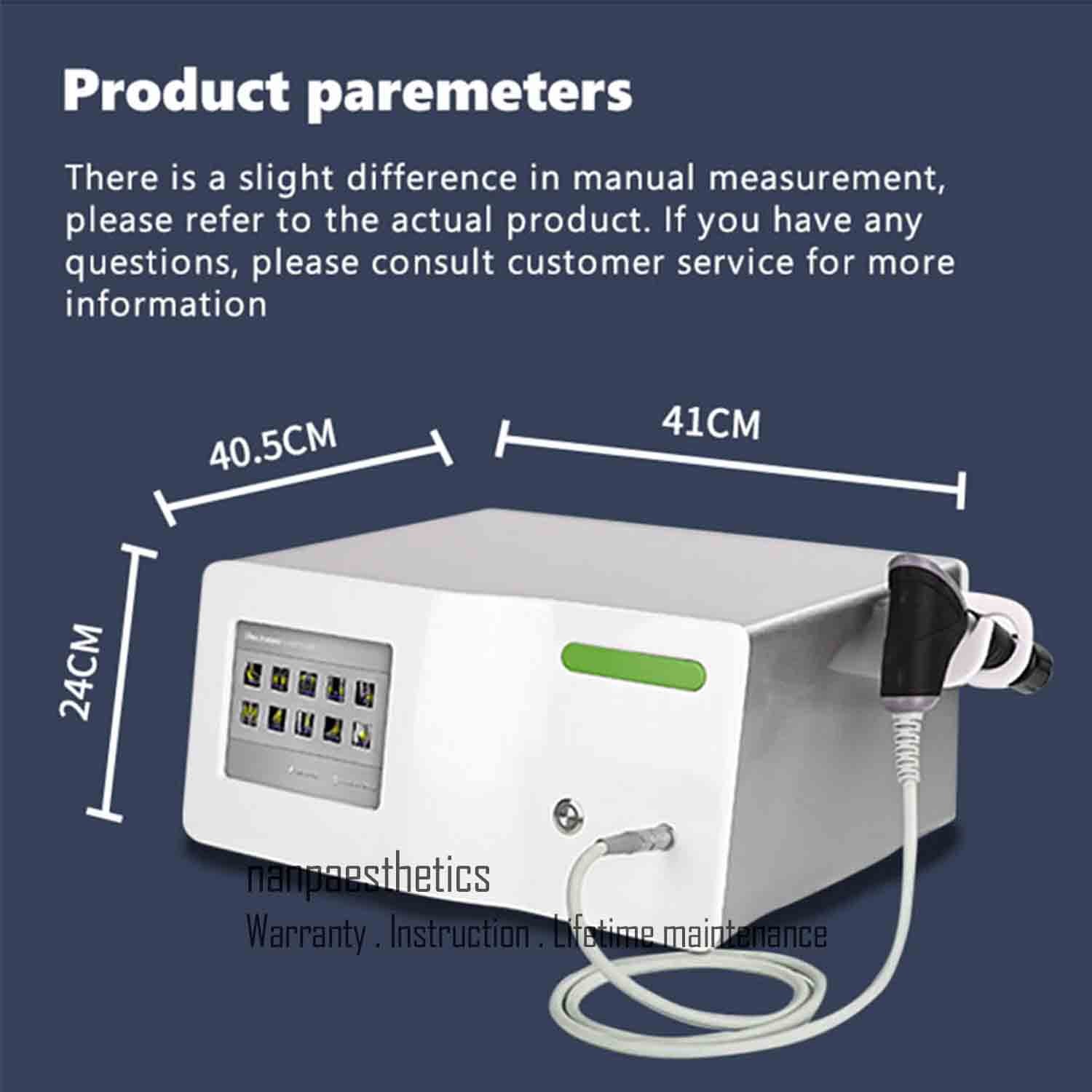 2026 New ESWT Pneumatic Shockwave Therapy Machine ED Muscle Pain Relief 10 Bar