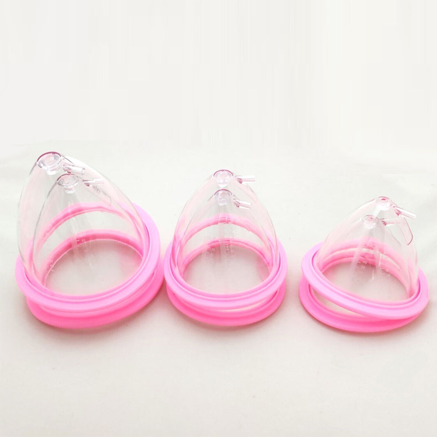 70-90ML Breast Plastic Cups Replacement For Breast Vacuum Enlargement Machine