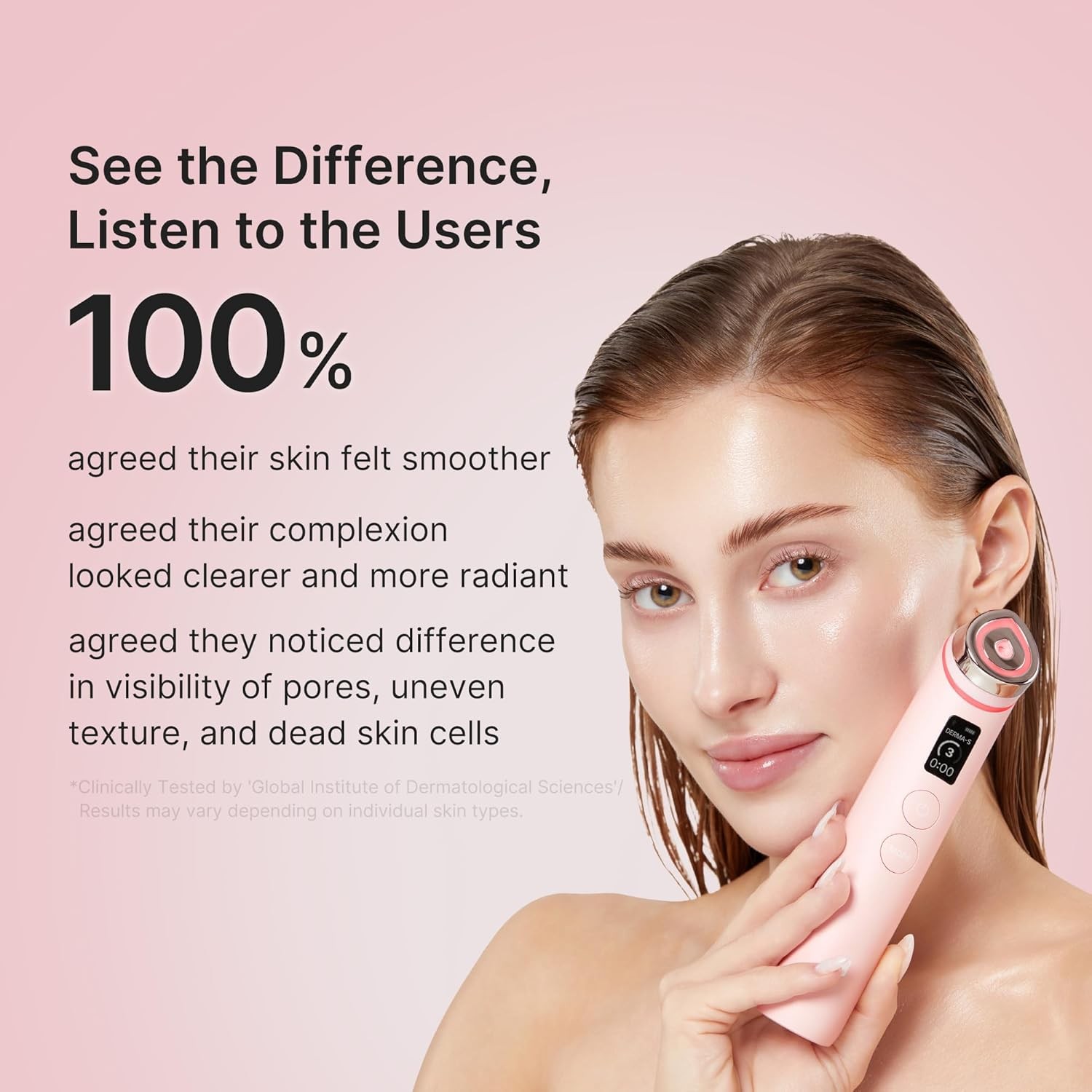 Booster Pro | 6-in-1 Real Glass Glow Beauty Massager | for Clear