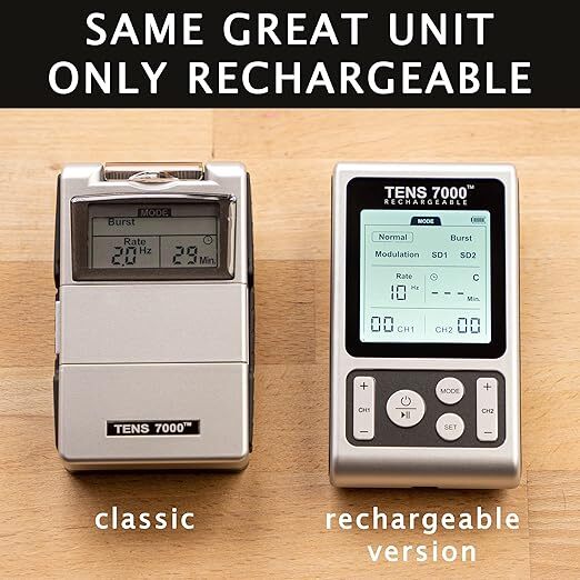 TENS 7000 2nd Edition Digital TENS Unit with Accessories