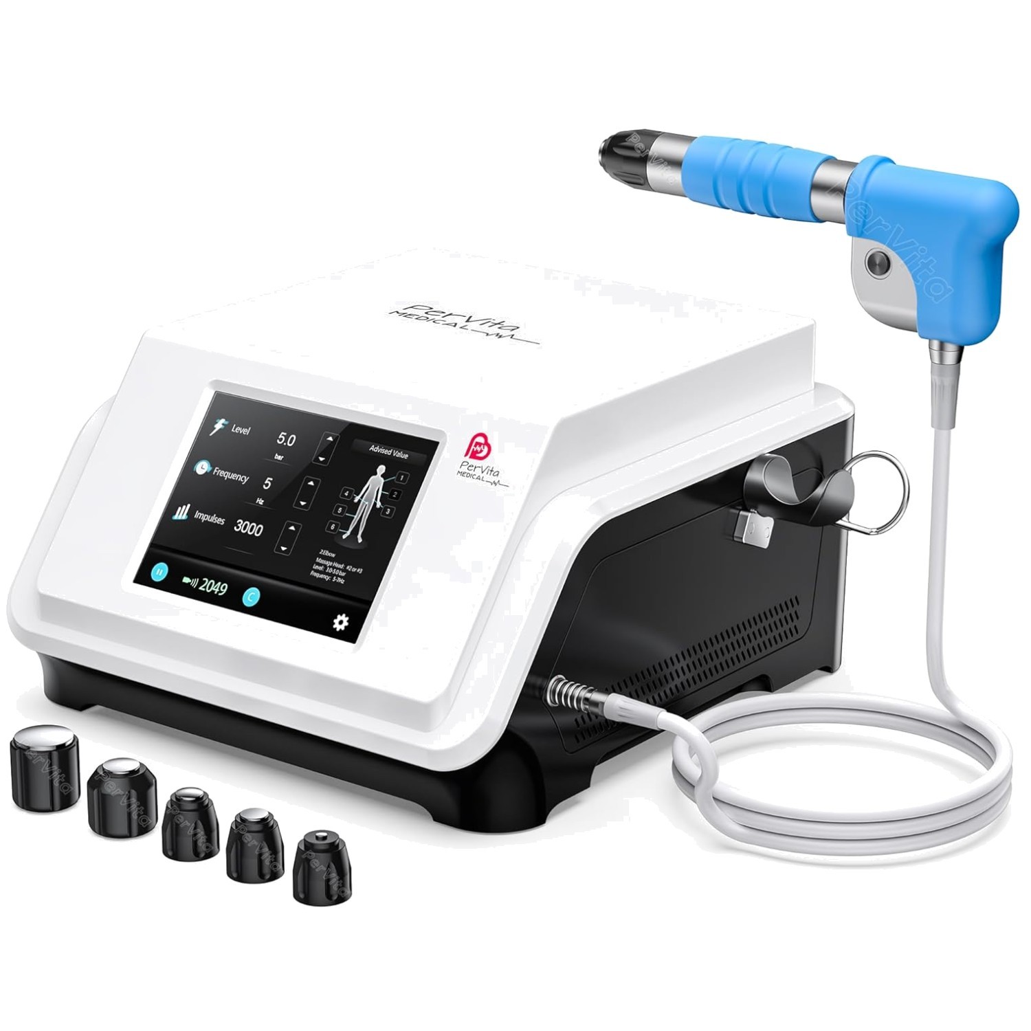Portable Shock Wave Therapy Machine for Tissue Regeneration & Pain Alleviation