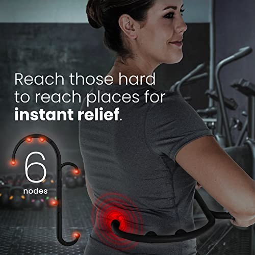 LiBa Back and Neck Massager – Trigger Point Massage Tool for Pain Relief