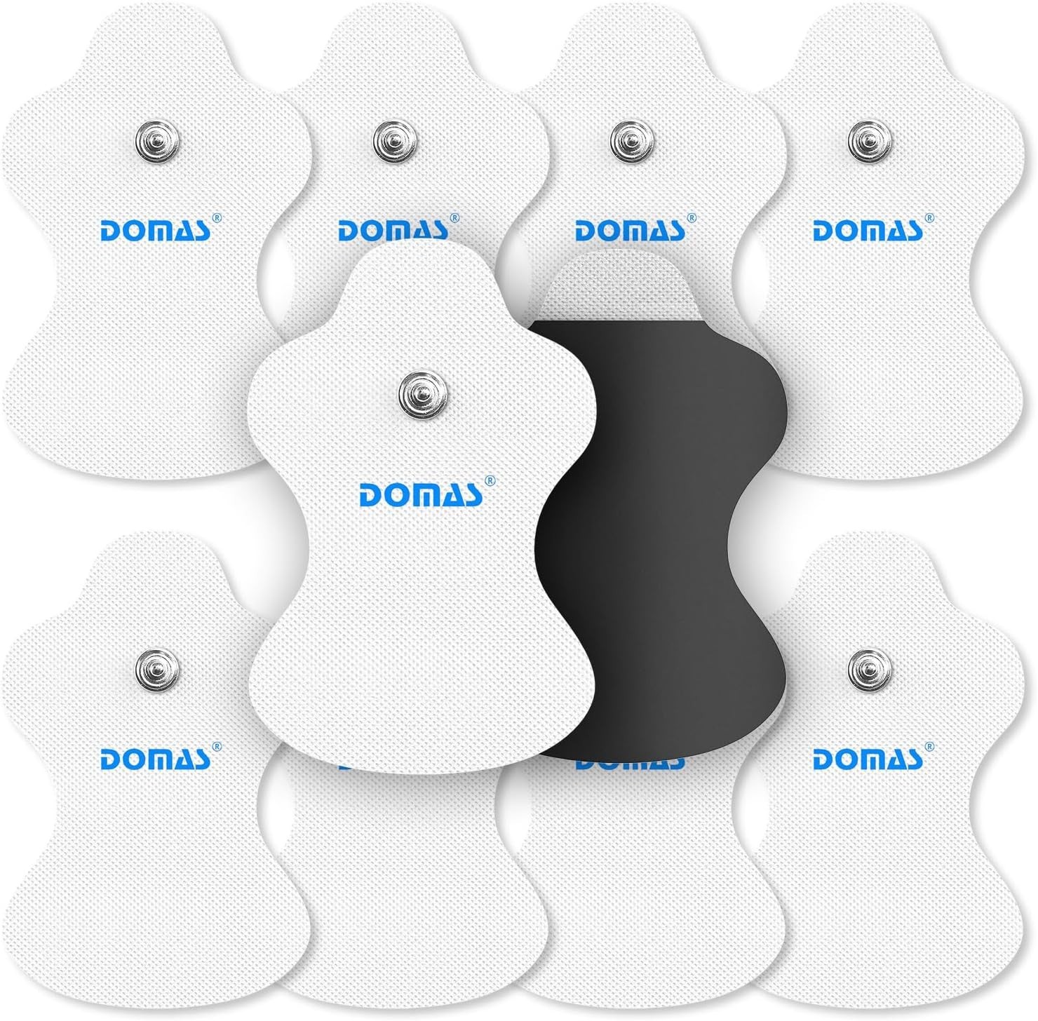 10 Pcs Replacement Pads Compatible with Omron TENS Units (PM500, PM400, PM3030),