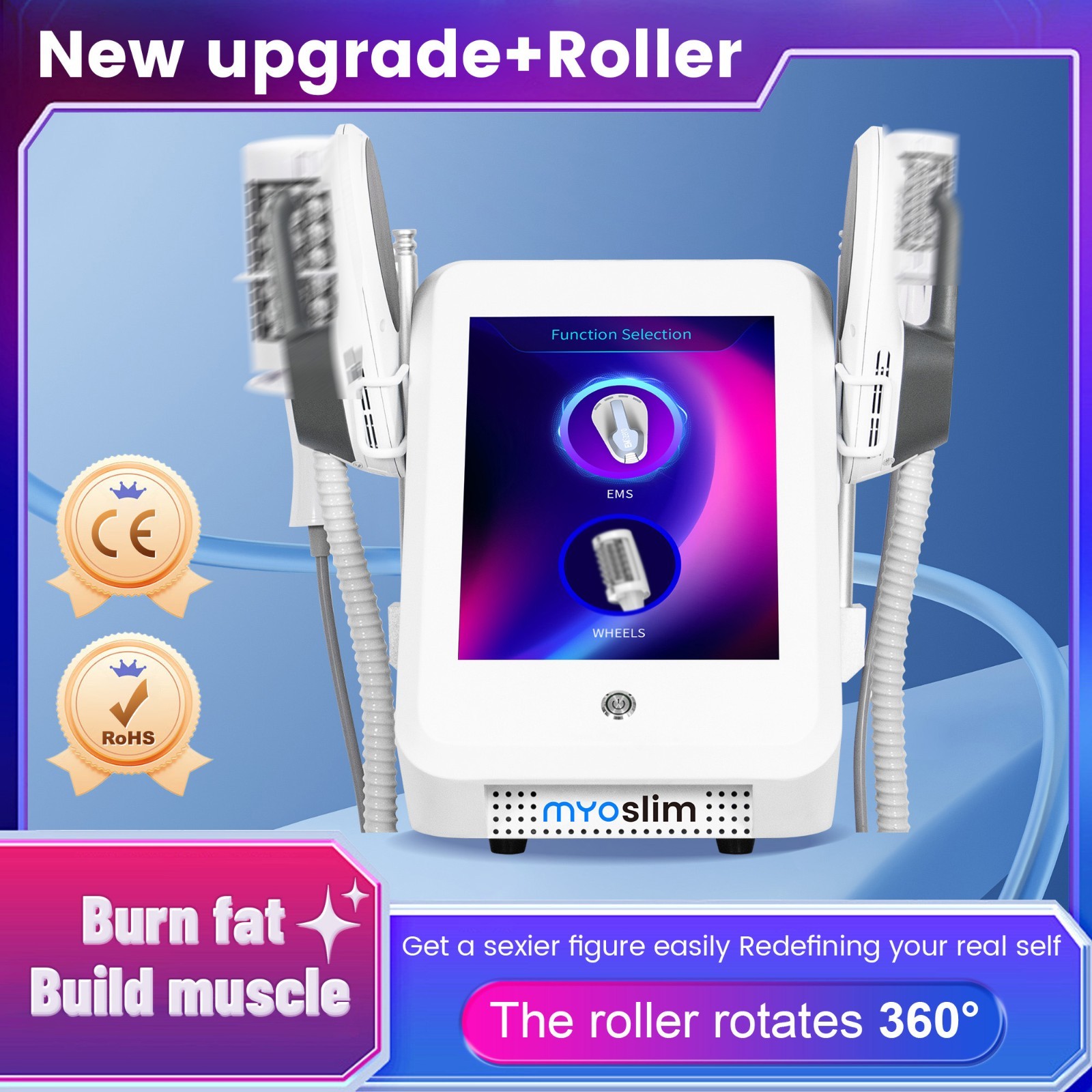 4 in1 Inner Ball Roller Machine Skin Lifting Body Massage Sculpting Muscle Devic