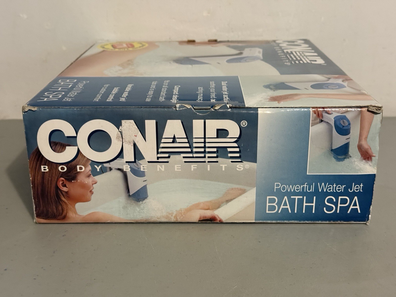 Conair Body Benefits Powerful Water Jet Action Bath Spa BTS1D Brand New NOS 2001