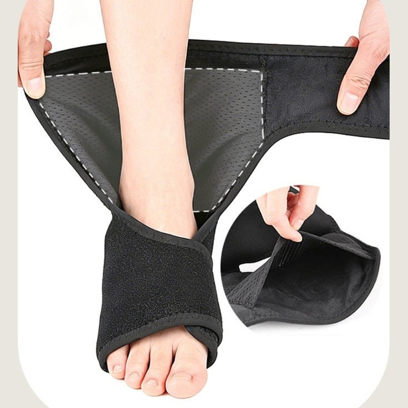 Ankle Heat Wrap Adjustable Ankle Warmer for Adult Daily Warmth and Desk Use