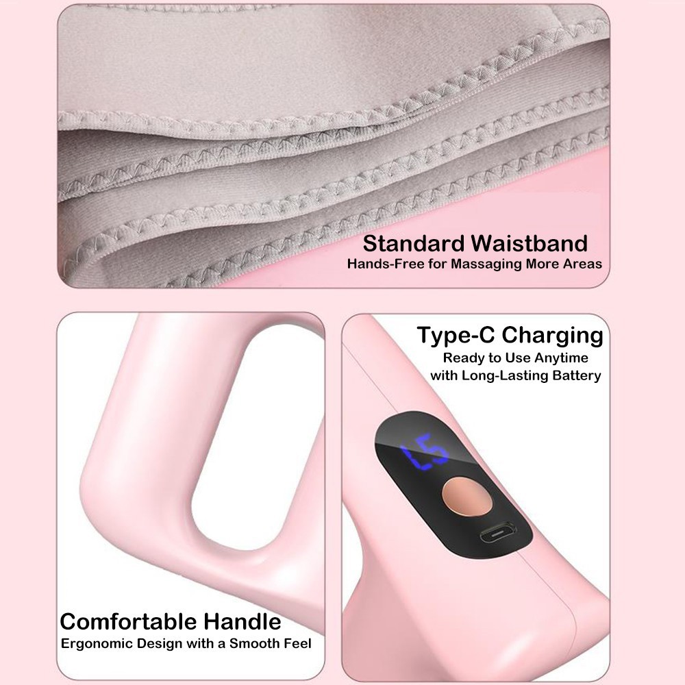 Multifunctional Full Body Fascia Ring with 5 Speeds Fascia Blasters Ring Massage