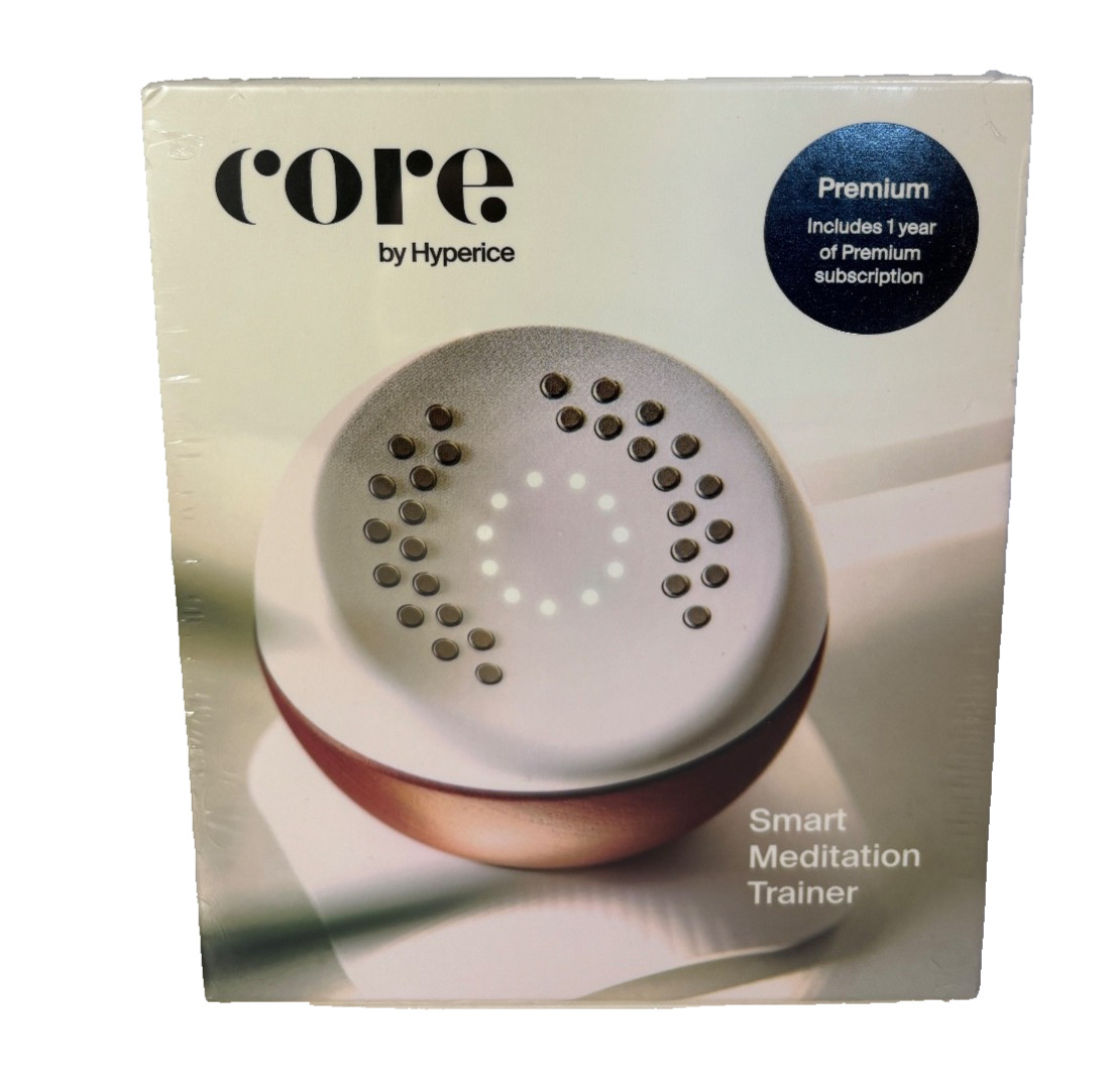 Core by Hyperice Premium Smart Meditation Trainer NEW & Sealed