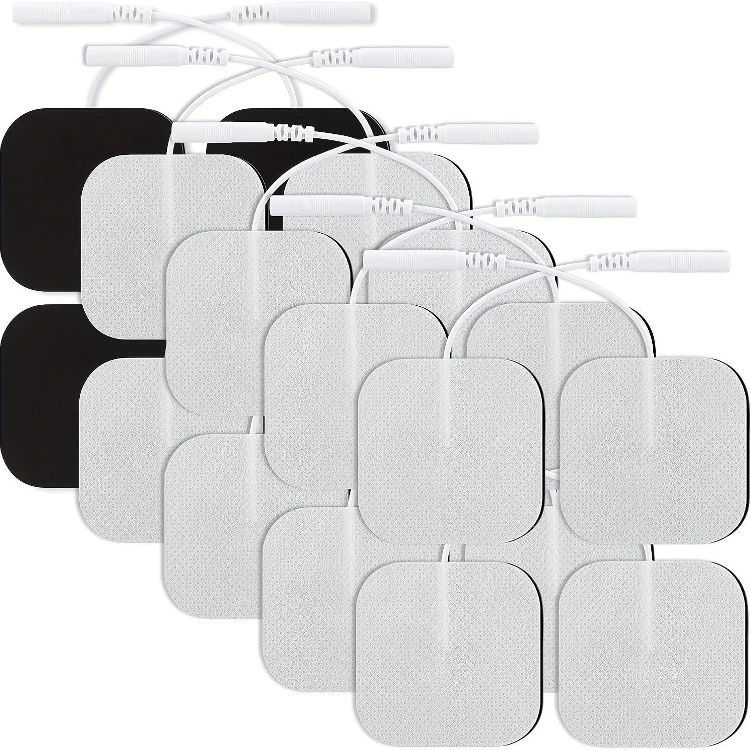 40 TENS Electrode Pads EMS Replacement Unit 7000 3000 2×2 Muscle Stimulator BULK