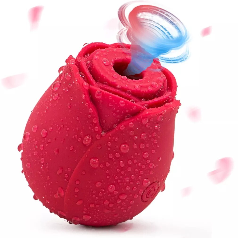 Rose Massager, Strong Vibration, Water Resistant, 10 Settings, Rechargeable NEW