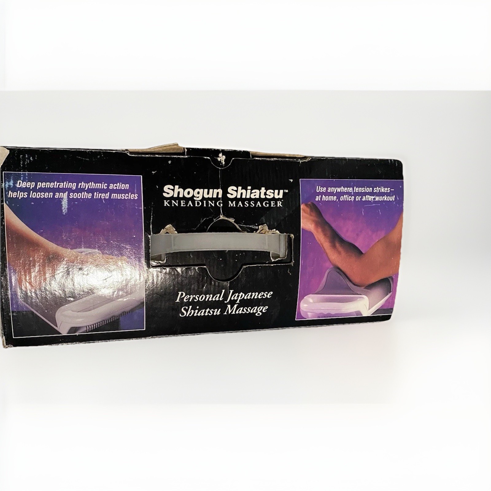 Homedics Shogun Shiatsu Kneading Neck Head Massager Model SM-444 W/Box