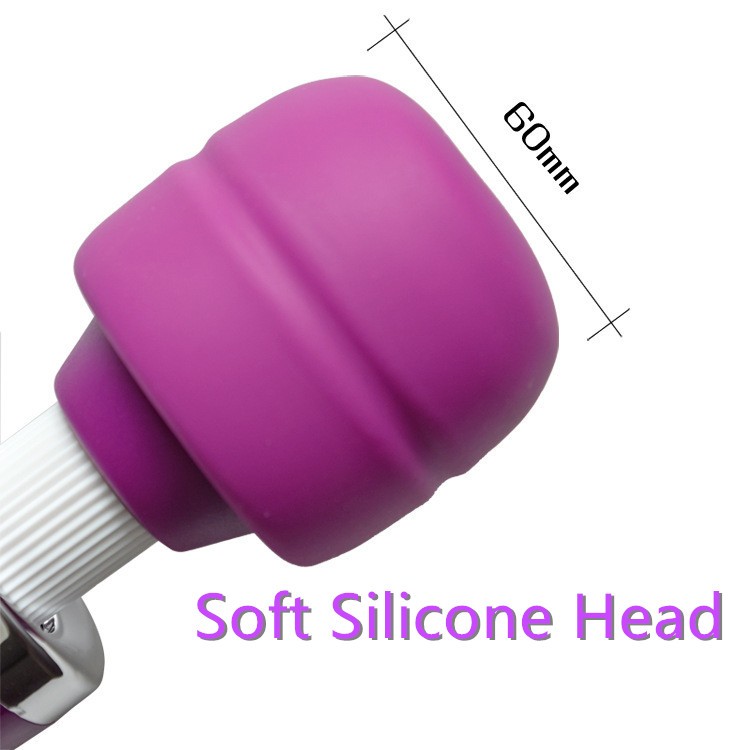 Personal Massage Multi Speed Neck Body Leg Wand Massager Pink Vibrator For Women