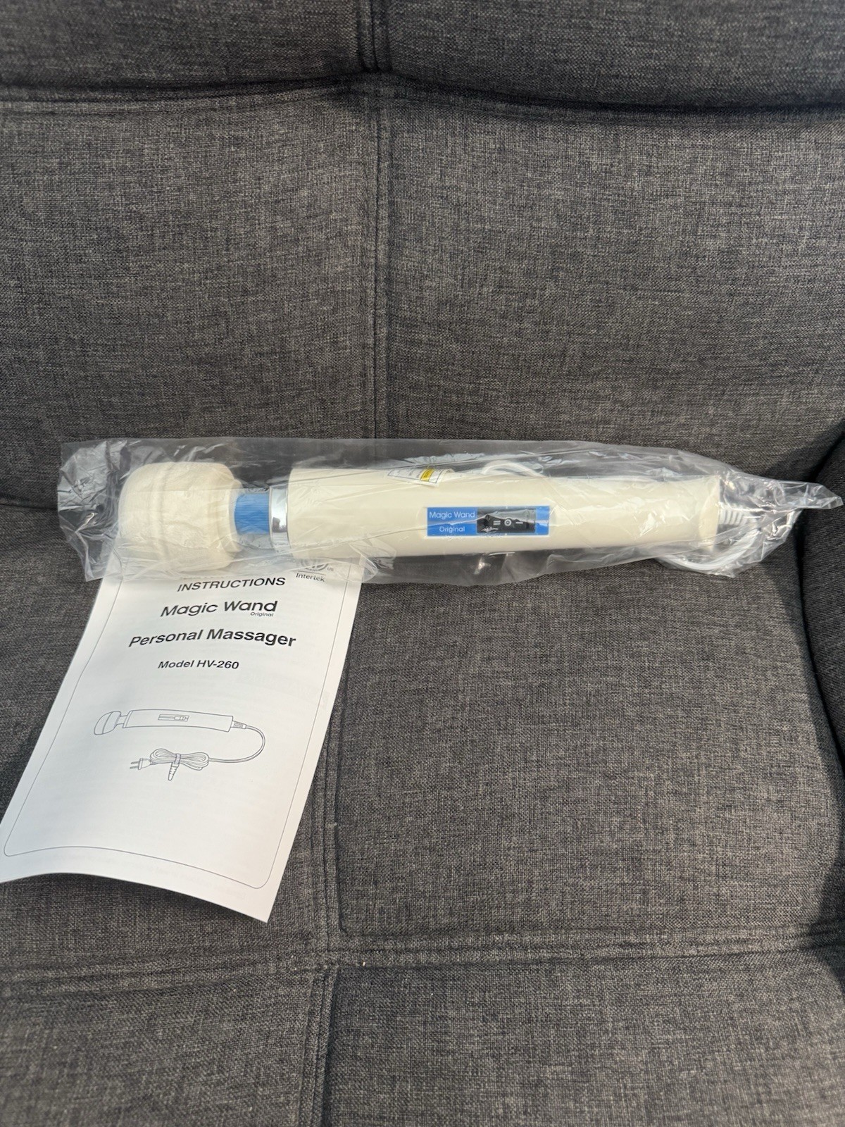Vibratex HV-260 2-Speed Hitachi Magic Wand Original Massager Brand New