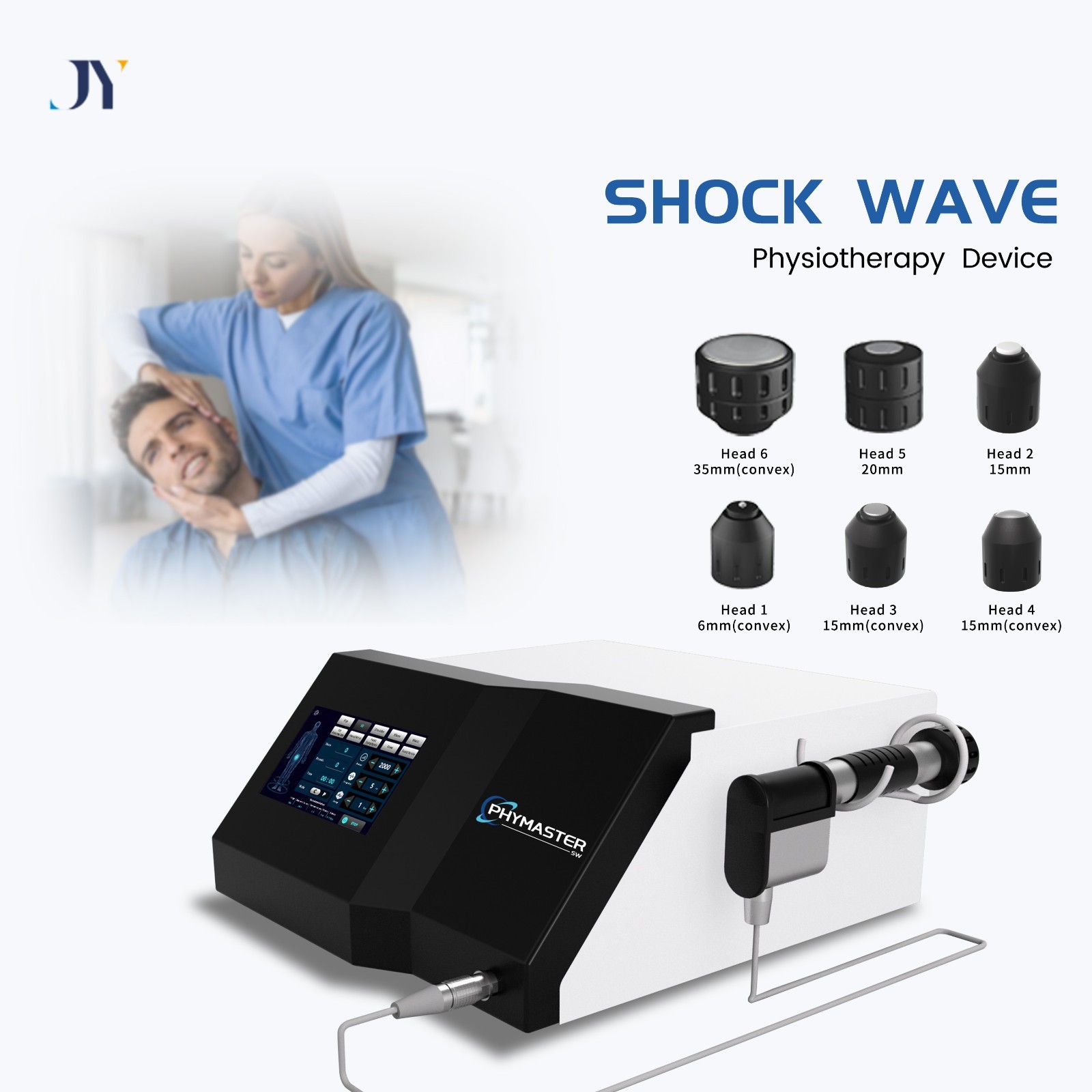 Pneumatic ESWT Shockwave Therapy: Body Massage, ED Treatment, Pain Relief