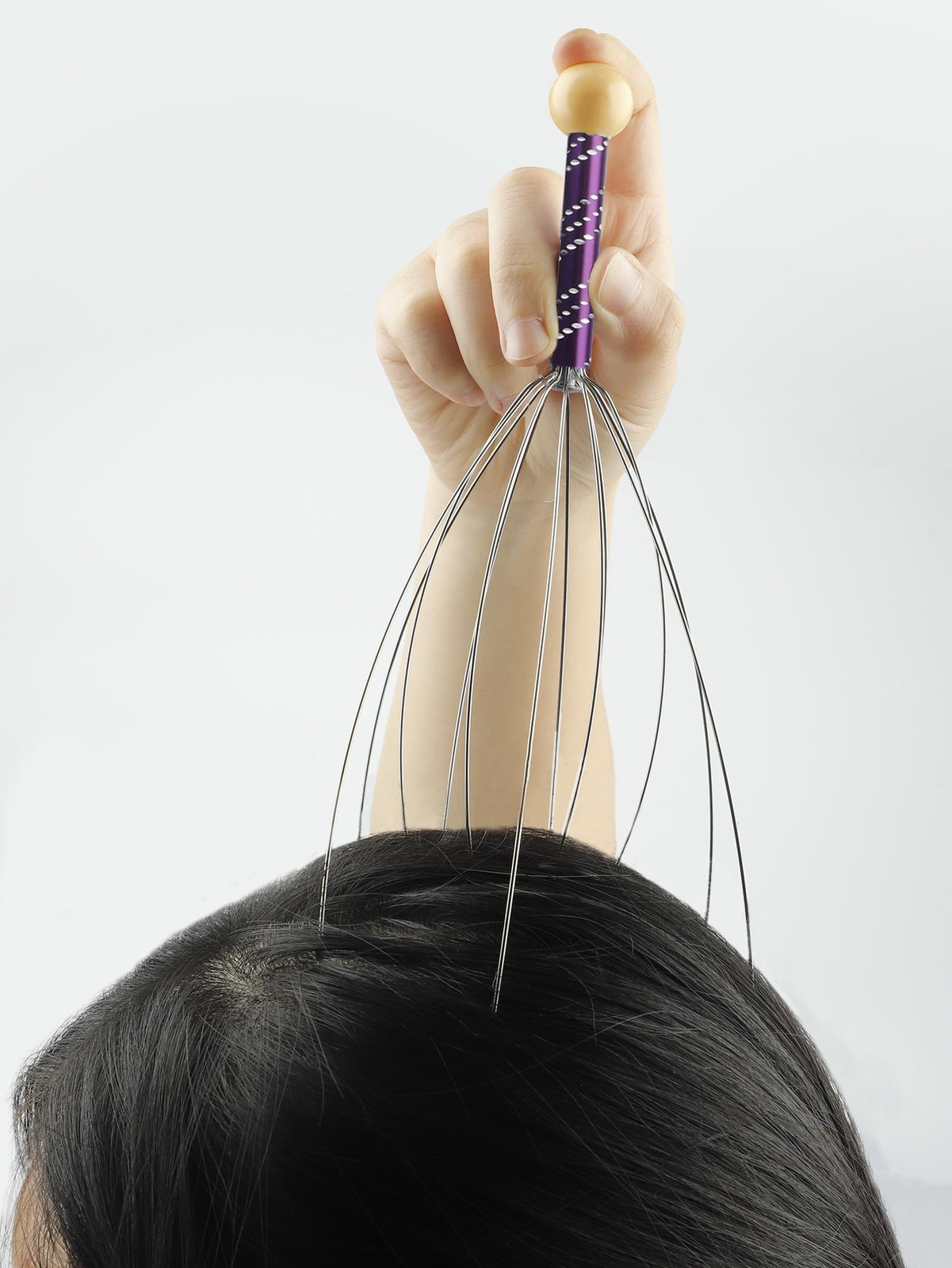 1PCS Head Massager Scratcher Neck Massage Scalp Relax Calm Stress Relief Octopus