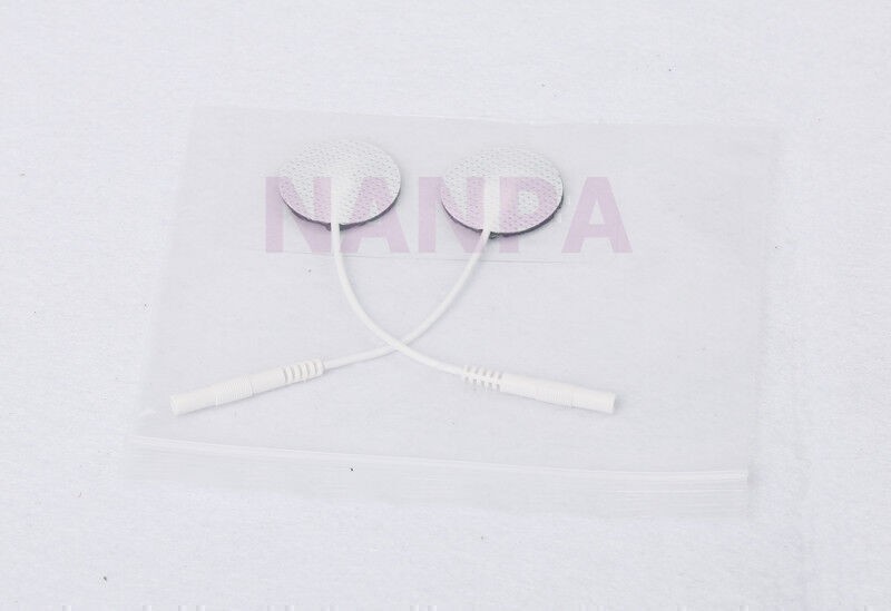 50 Pairs Round Replacement Microcurrent Electrodes For Body Toning Body Slimming