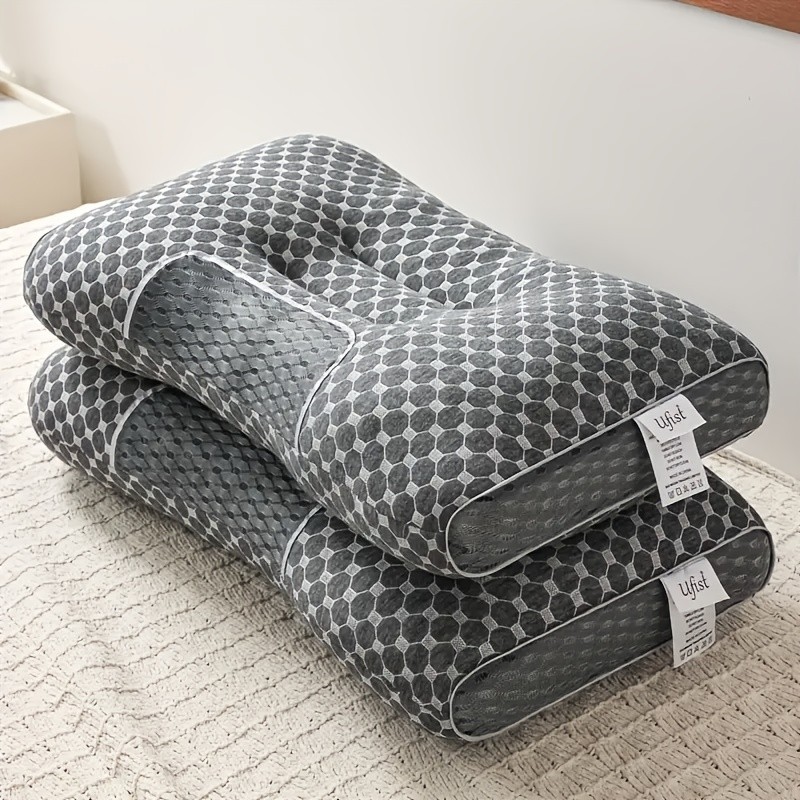 Soft Woven Neck Massage Couple Pillows – Buy 1 Get 1 Free