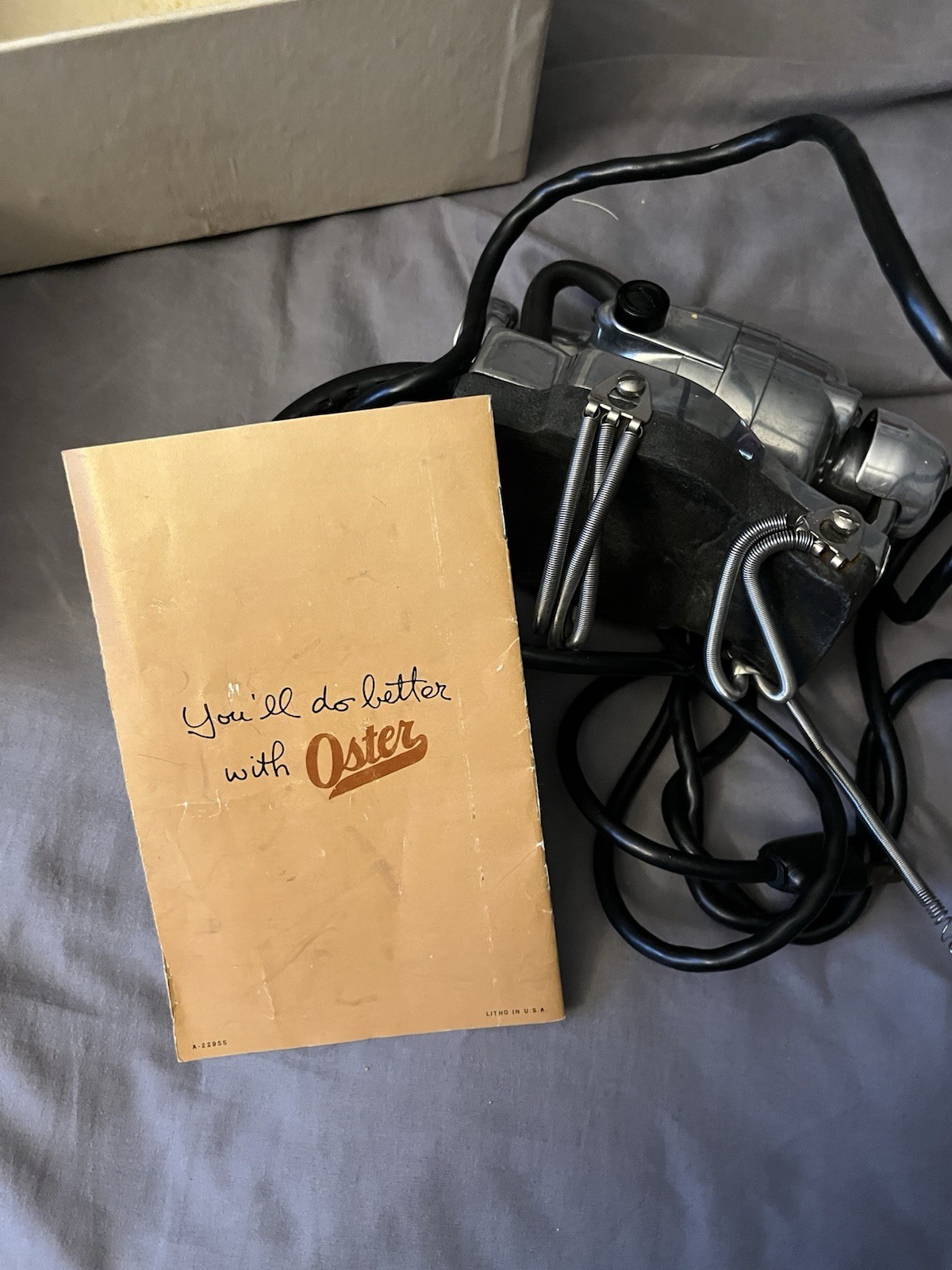 Oster Heavy Duty Handheld Massage Instrument, Rotating Swedish, Corded 110V