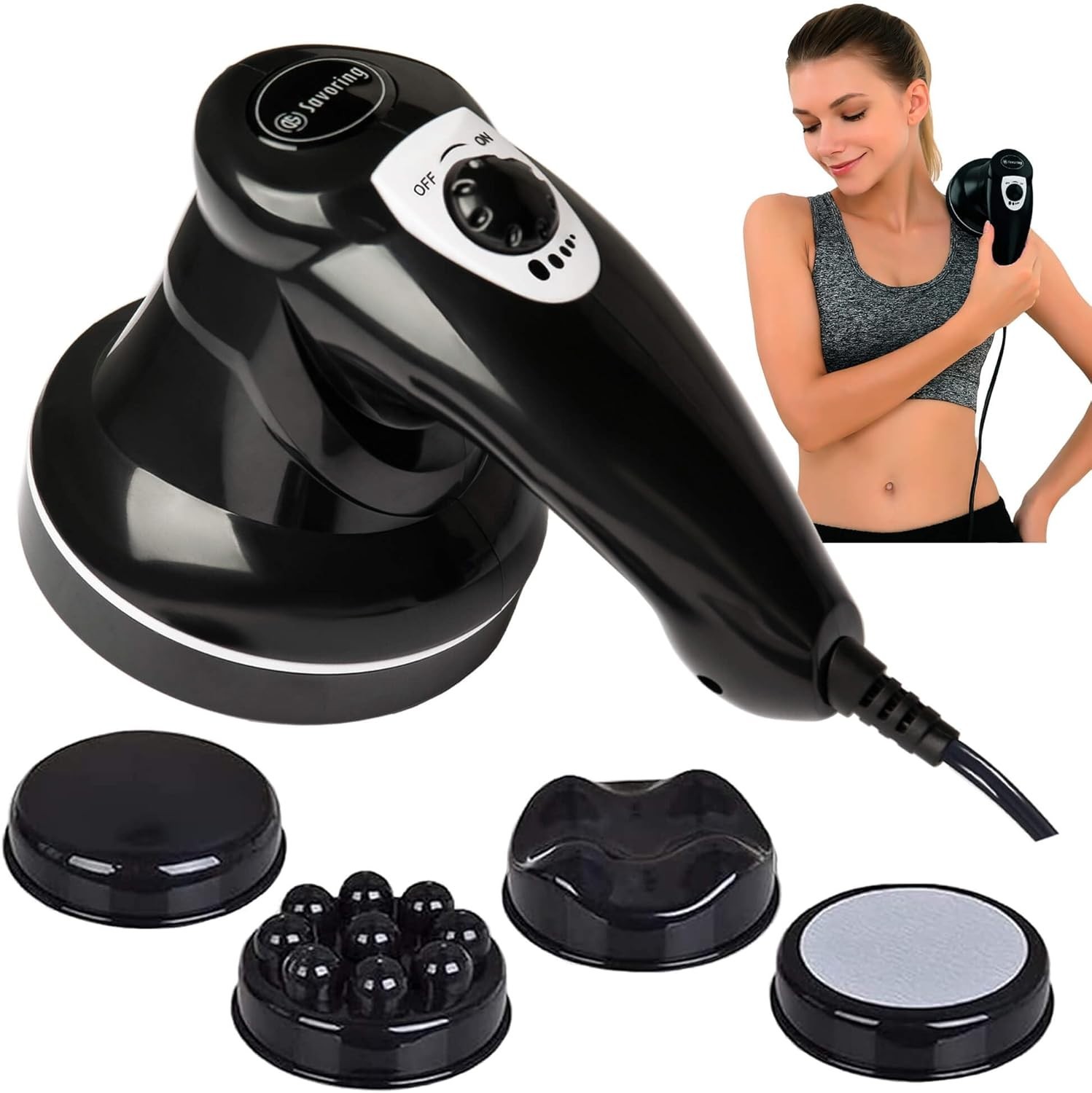 DS SAVORING Body Sculpting Machine for Women – 6-Speed Massager Anti Cellulite