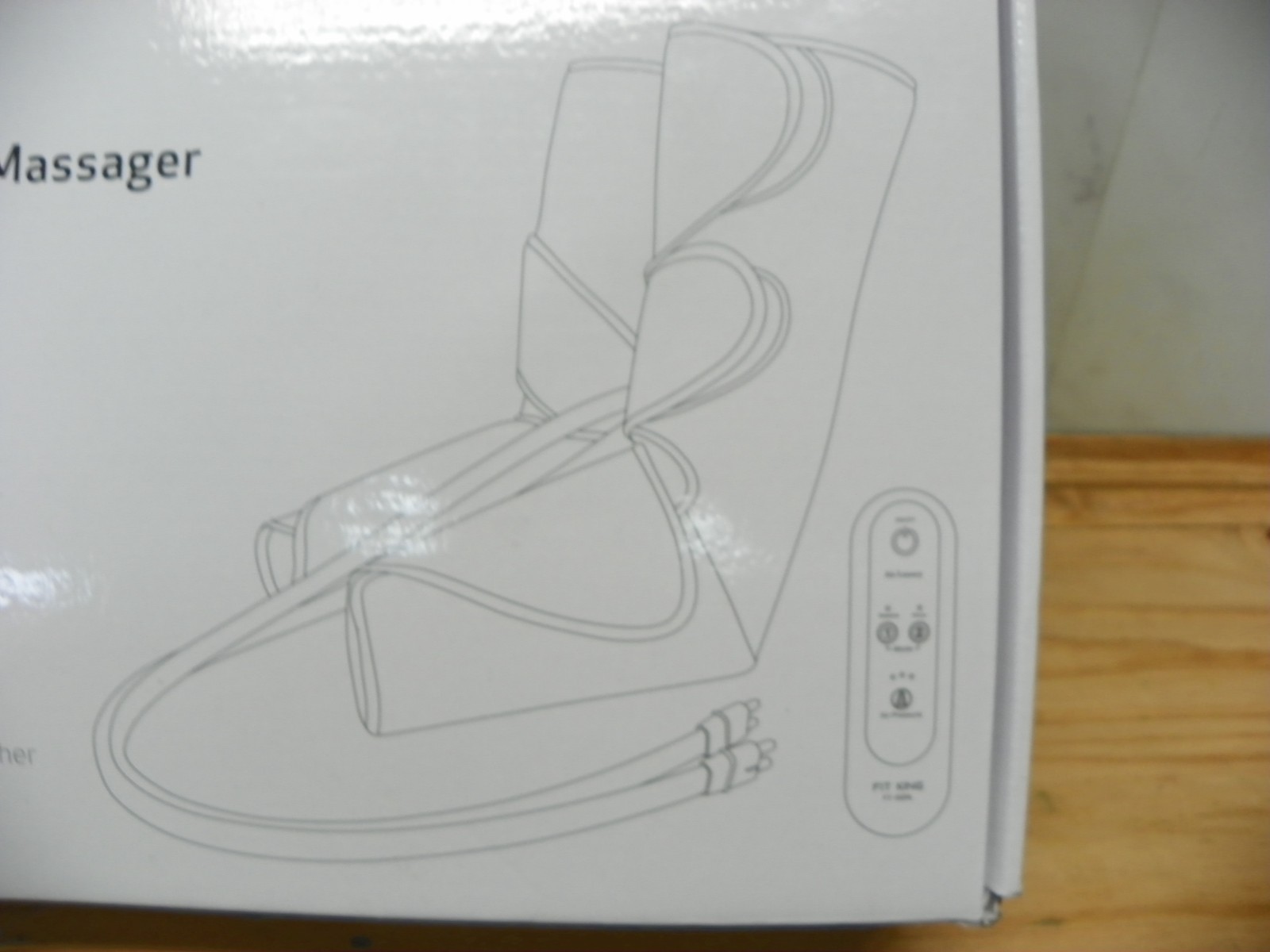 FIT KING MODEL FT-009A AIR COMPRESSION LEG MASSAGER NEW OPEN BOX