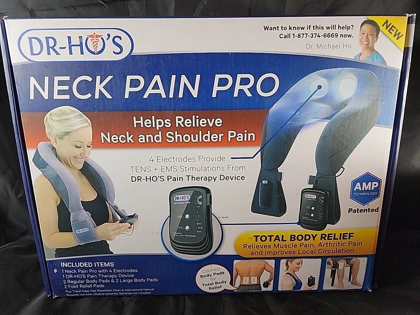 Dr Ho’s Neck Pain PRO Neck & Shoulder Pain Large Lot As Shown 44d