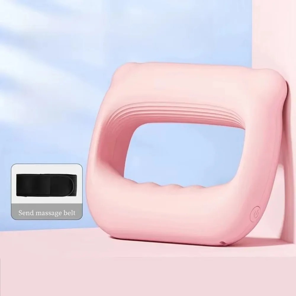 Portable USB Rechargeable Fascia Massage Ring – Neck, Shoulder & Body Vibrating
