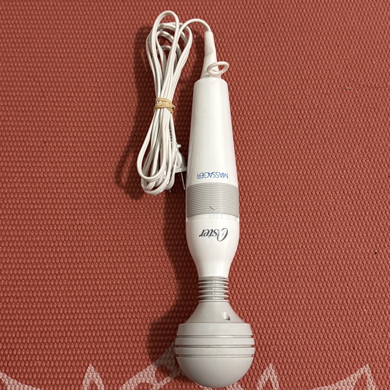Vintage Oster Stick Massager One Speed 291-08 White Handheld Wand Japan