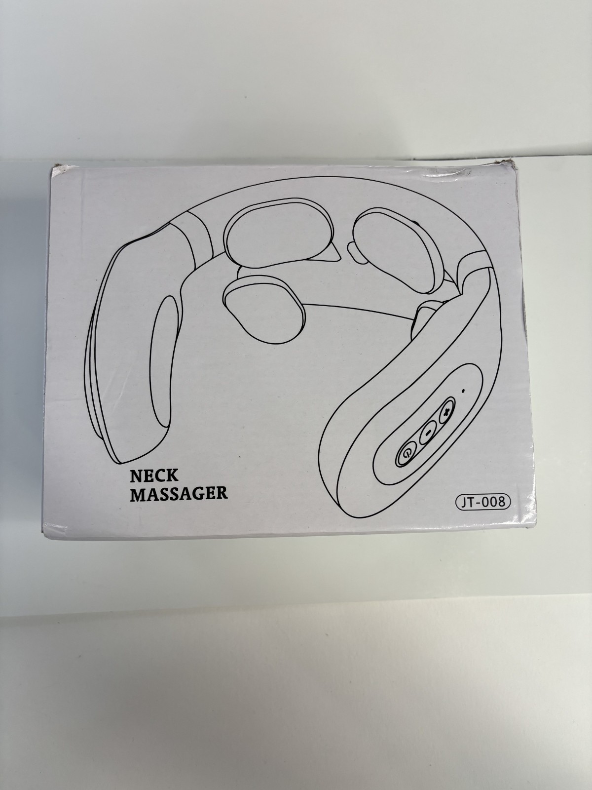 Neck Massager Heat Micro Electric Massager JT-008 for Neck Shoulder Pain