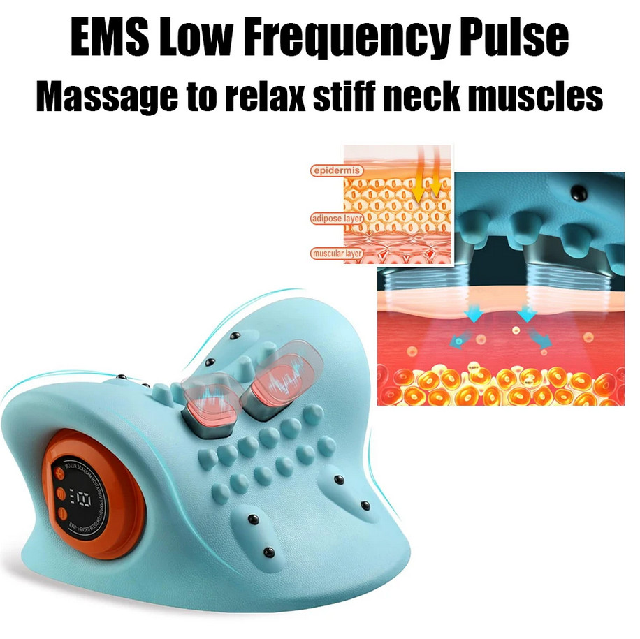 Fix neck pain in 15 minutes a day with 4-in-1 Massager