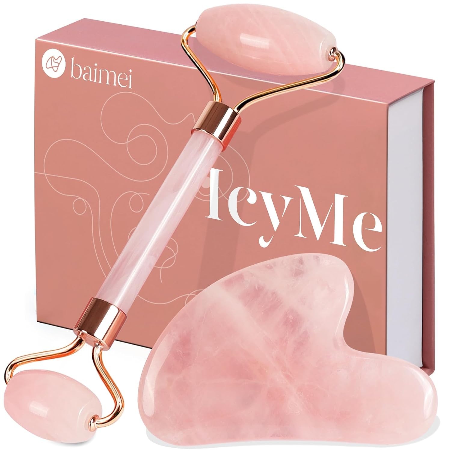 Cooling Jade Roller & Gua Sha Set – Effortless Skin Firming for All Skin Types