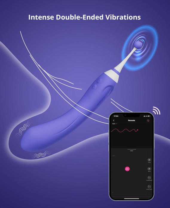 Hyphy App-Controlled Bluetooth Personal Massager – Lovense