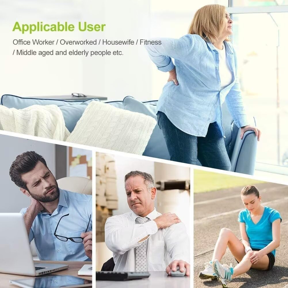 Effective Pain Management: Dual Channel Electric Muscle Stimulator with 20 Modes