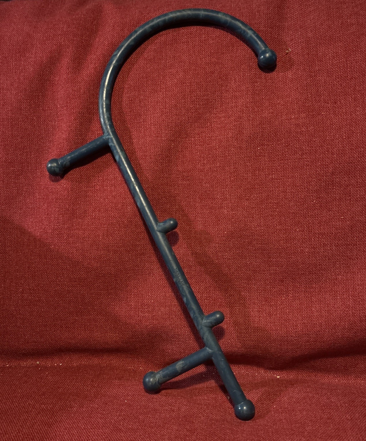 Thera Cane Massager Blue Made In The USA, Self Care Tool For Massage Therapists