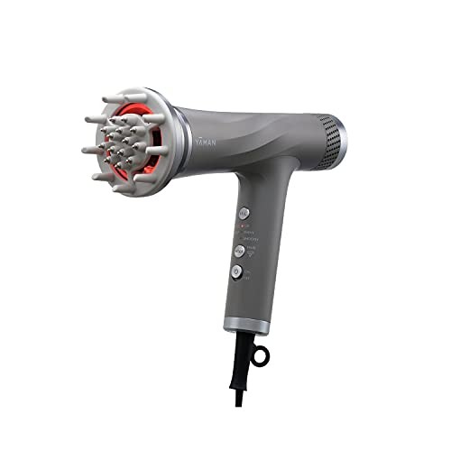 YA-MAN Lift Dryer High Airflow Quick Drying Scalp Care HC20H1AM Gray Sticker
