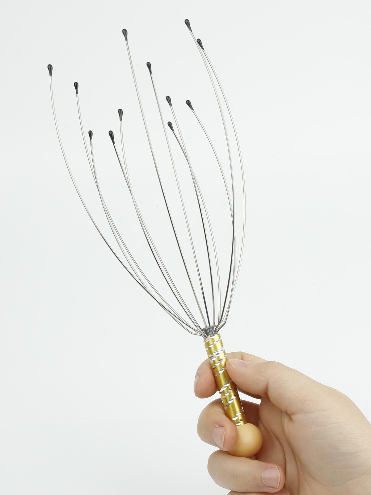 1PCS Head Massager Scratcher Neck Massage Scalp Relax Calm Stress Relief Octopus