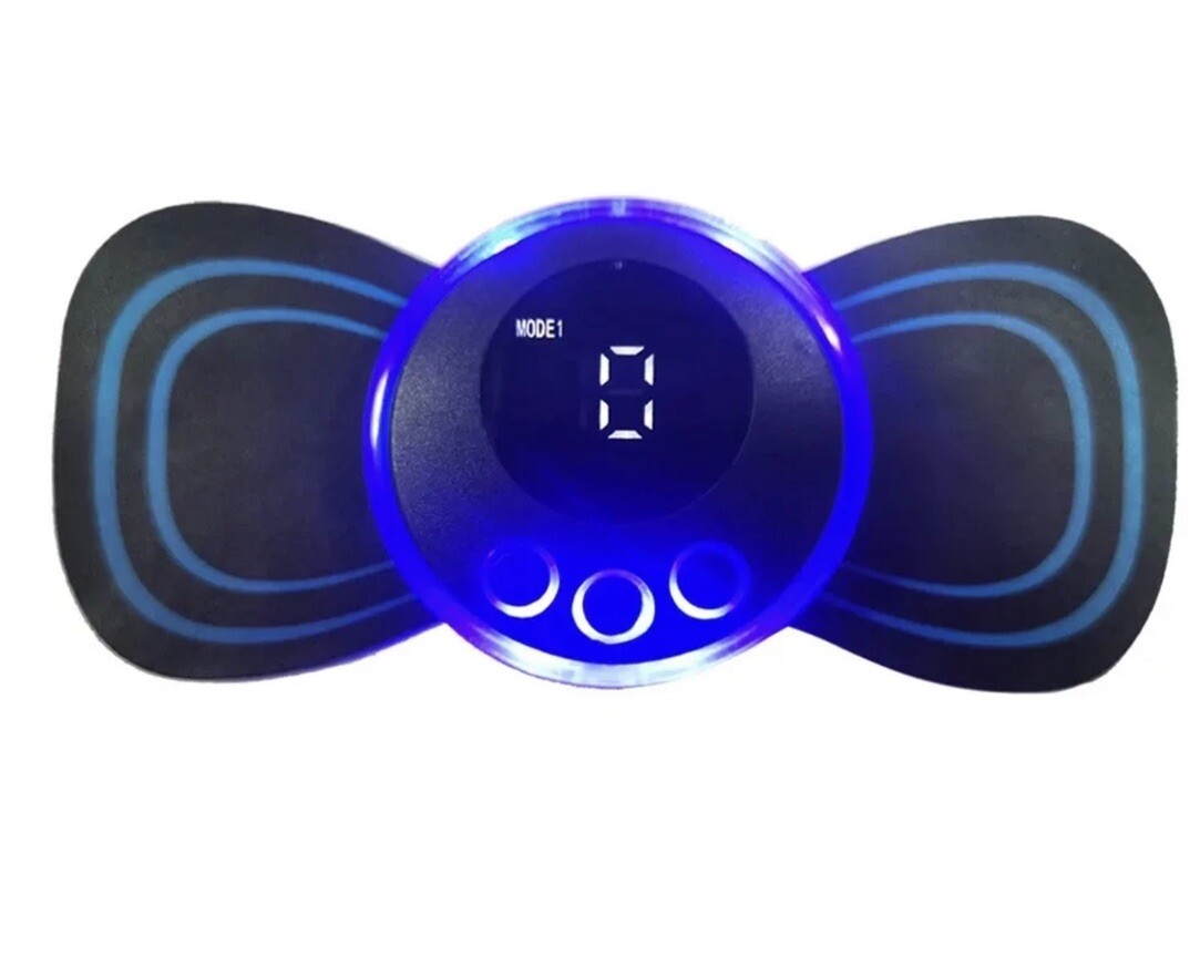 3-in-1 EMS Foot Massager Body Pad and Small Electrodes Blood Circulation NEW