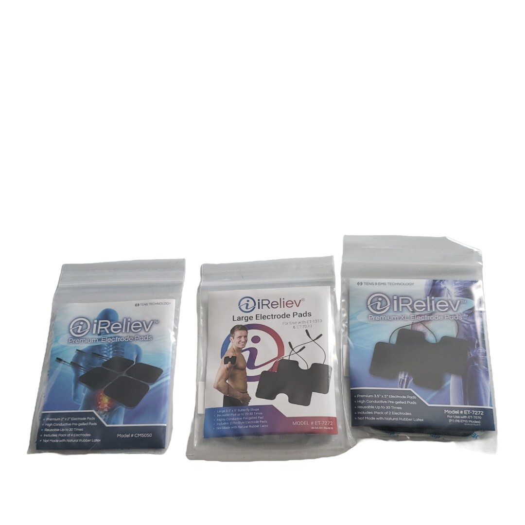 iRelive TENS Unit (ET-7070) With Pads