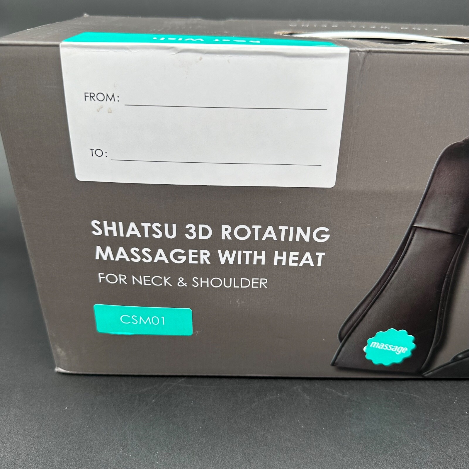 3D Rotating Massager Shiatsu Neck & Shoulder with Heat Brand New