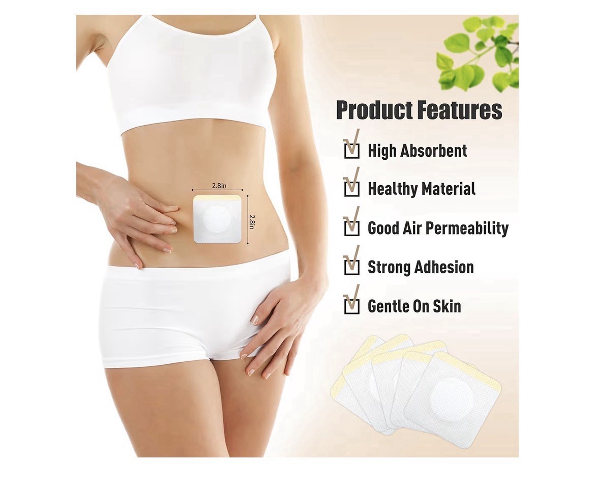 Castor Oil Patches for Belly Button, 54 Pack 2 3/4in 1 Count (Pack of 54)