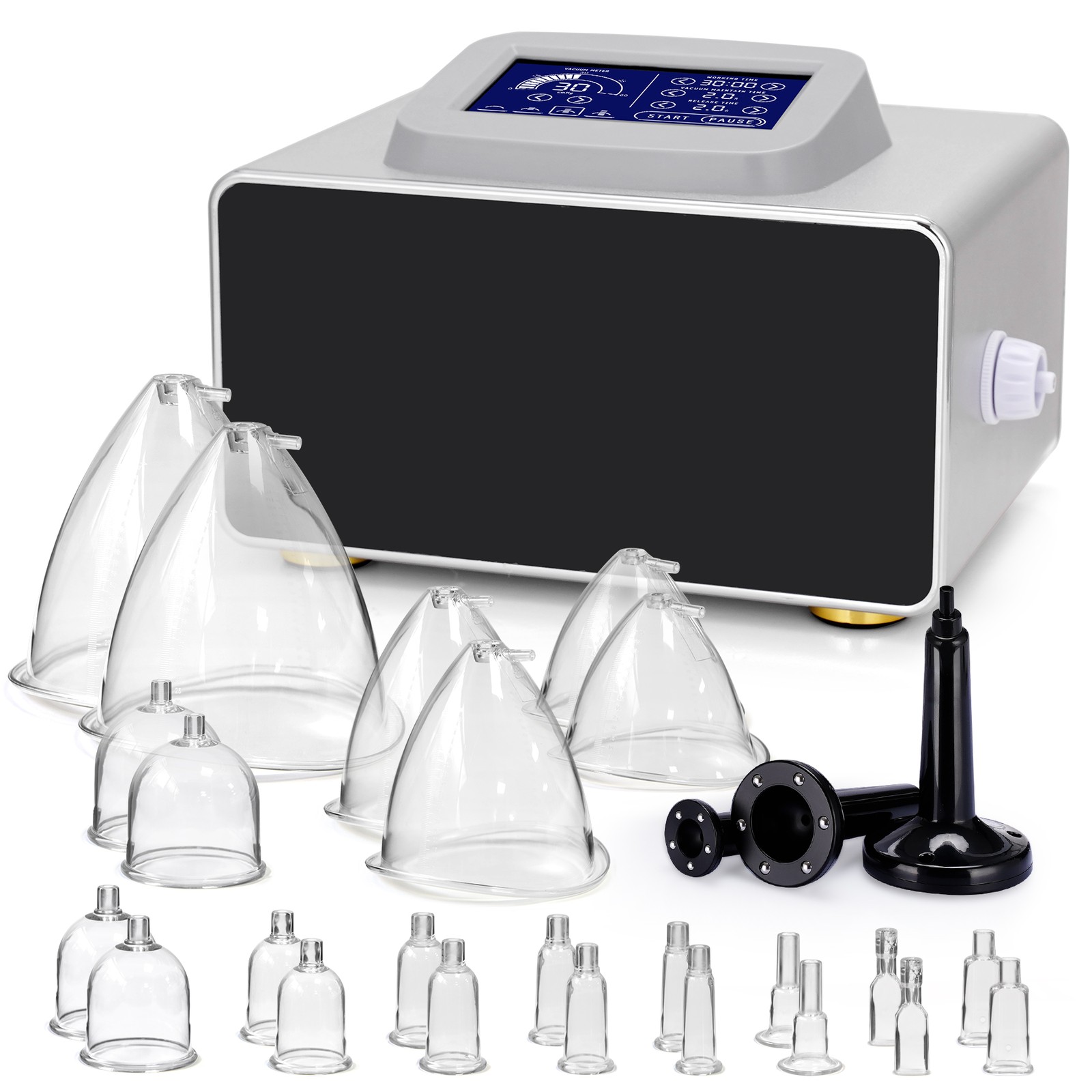 120ml Cups Breast Enlargement Buttock Enhance Machine Body Massager 4 Modes