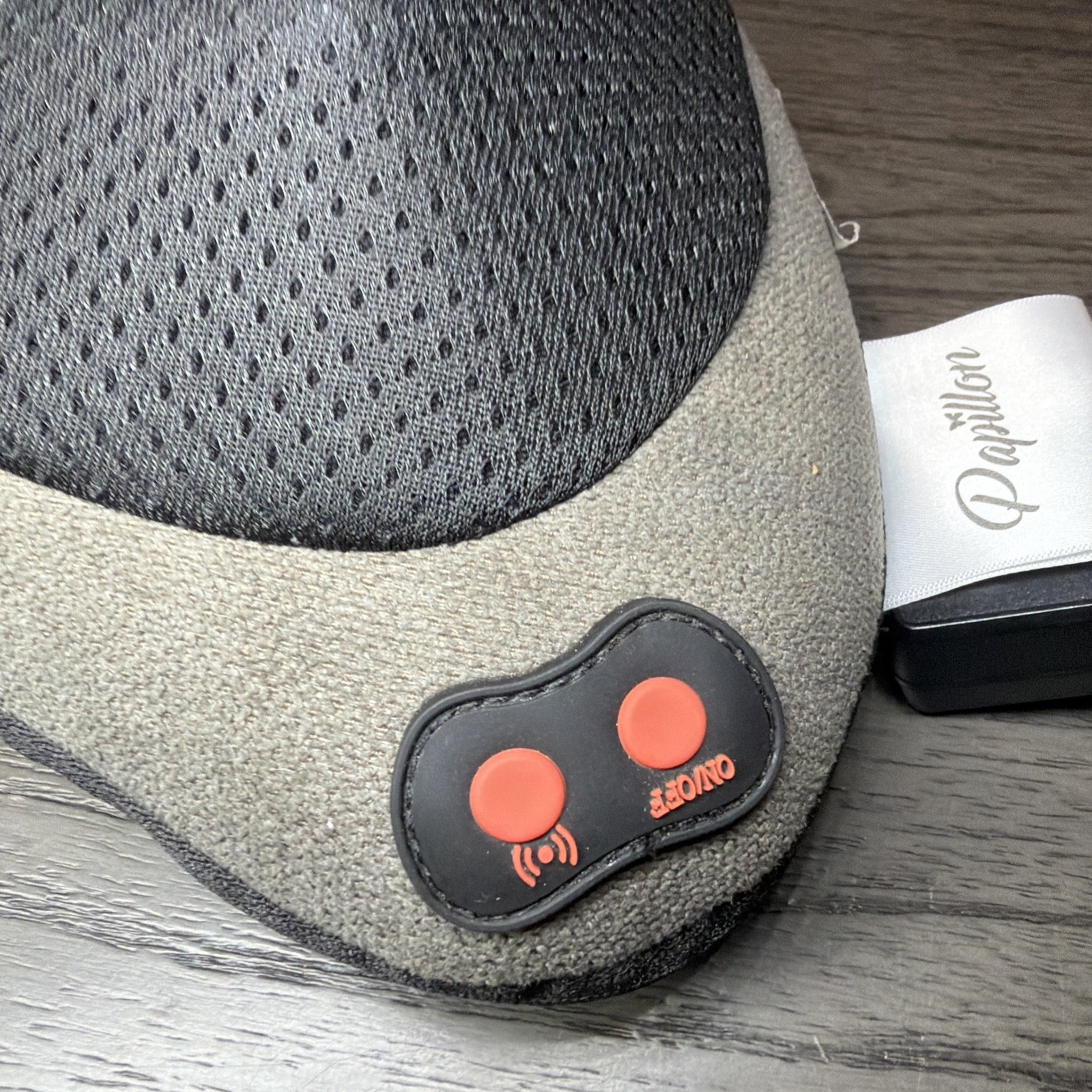 Papillon 3D Shiatsu Massager Pillow with Heat, deep tissue kneading AC/DC JH-016