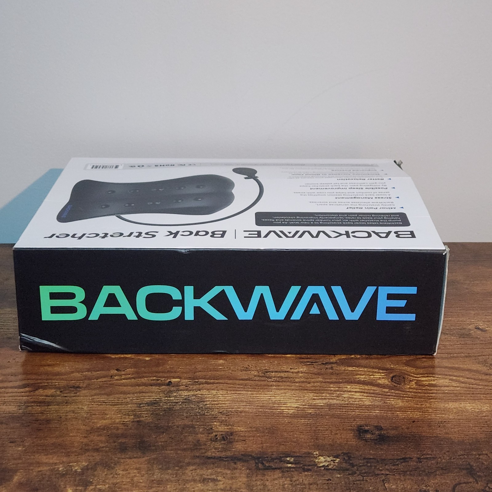 REATHLETE BackWave Back Stretcher – Adjustable Lumbar Support Device