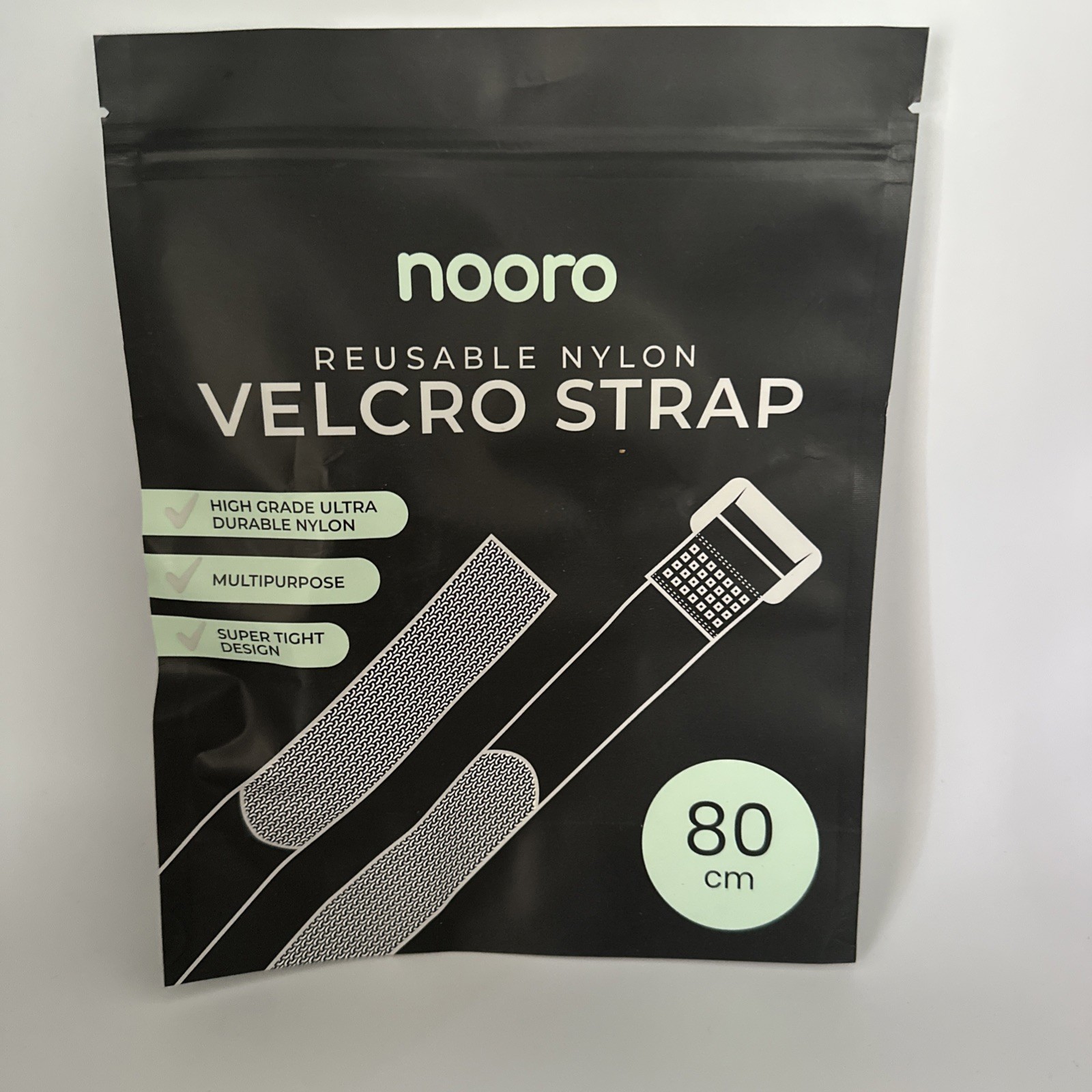 Nooro – Resuable Nylon Strap – 80CM Multipurpose,Super Tight