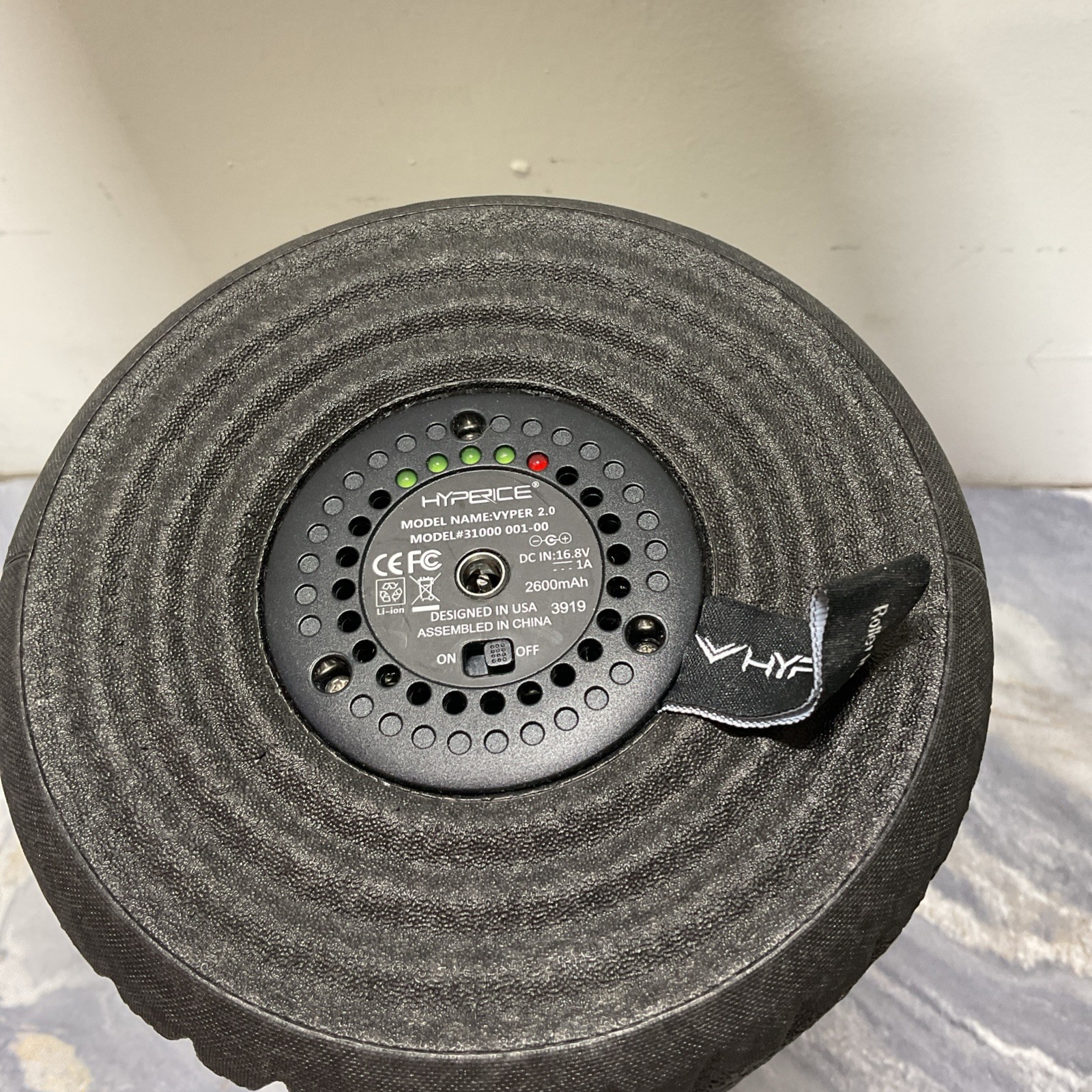 Hyperice Vyper 2.0 High-Intensity Vibrating Fitness Massage Roller – Excellent