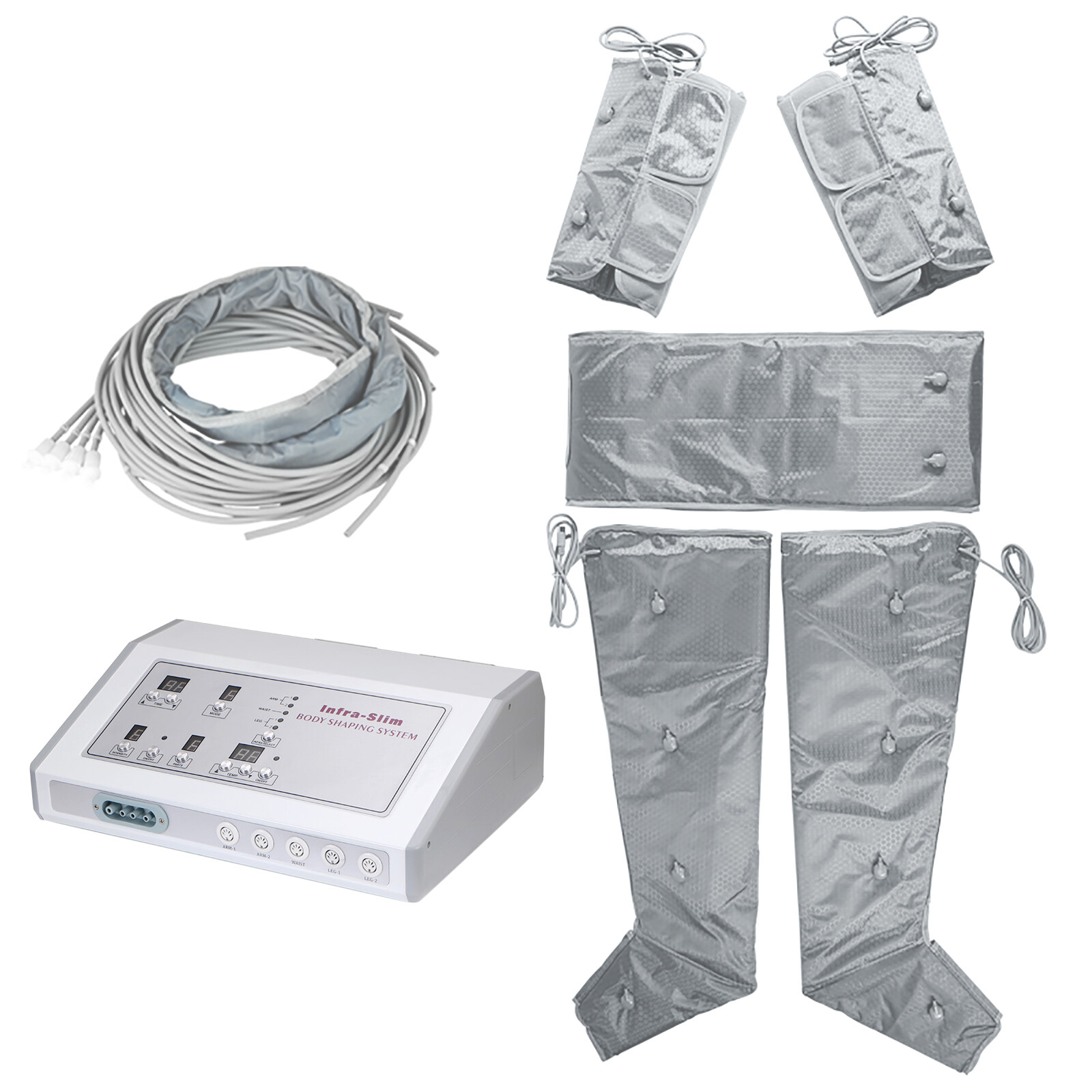 Pressotherapy Air Pressure Lymphatic Drainage Device Infrared Body Slimming Suit