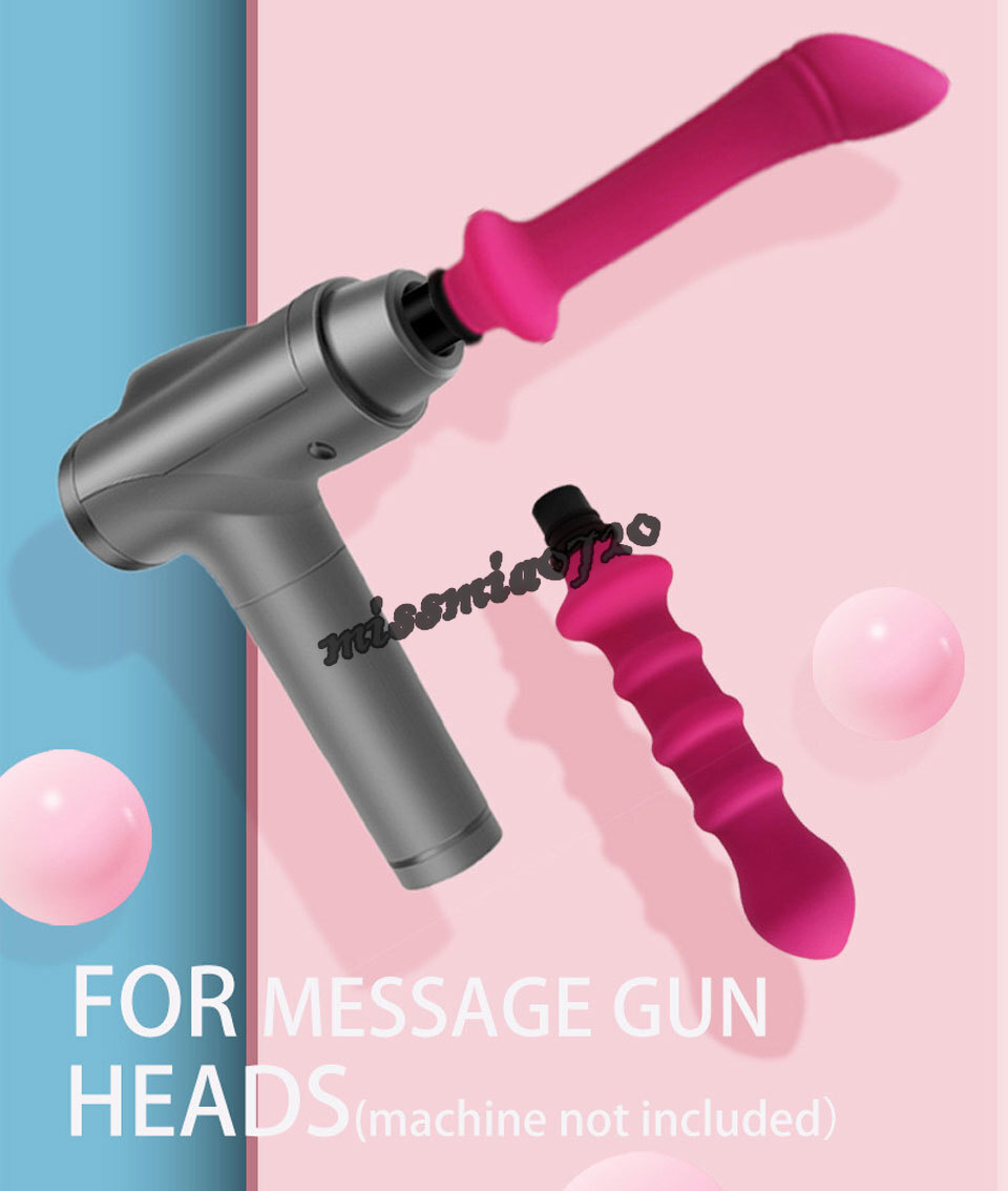 Fascia Gun Head Attachment Easy Install Massage Gun Replacement Head
