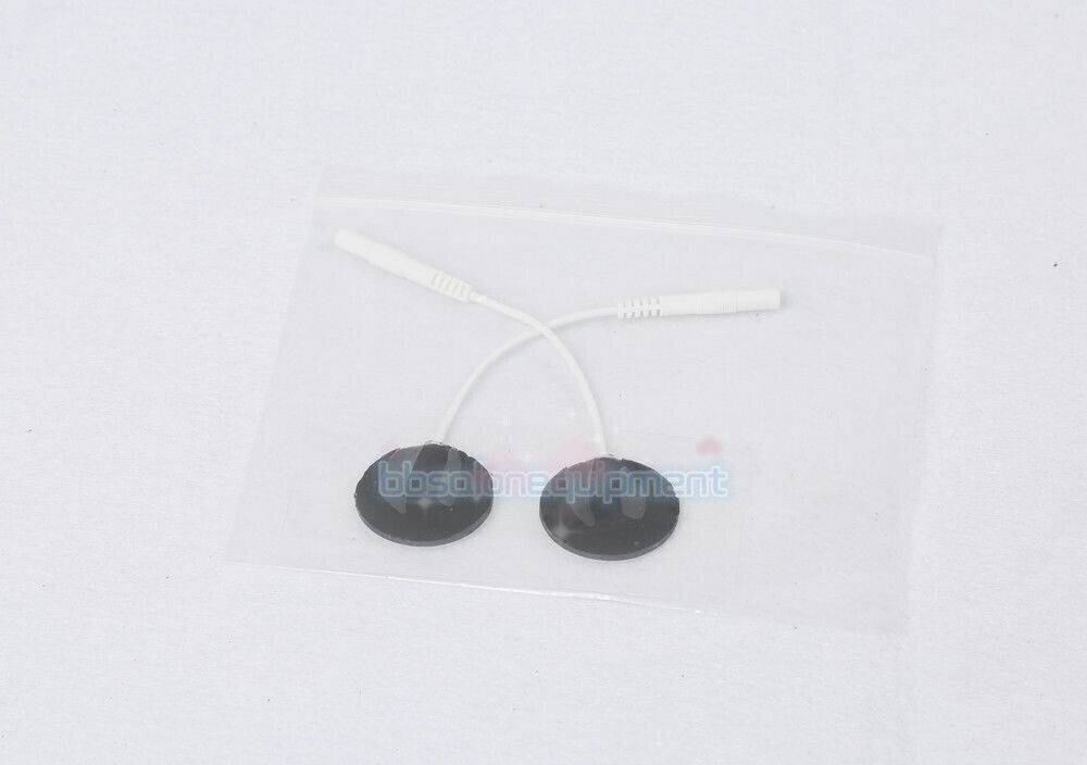 50 Pair Replace 2.5cm Round Electrode Pad For Microcurrent Body Slimming Machine