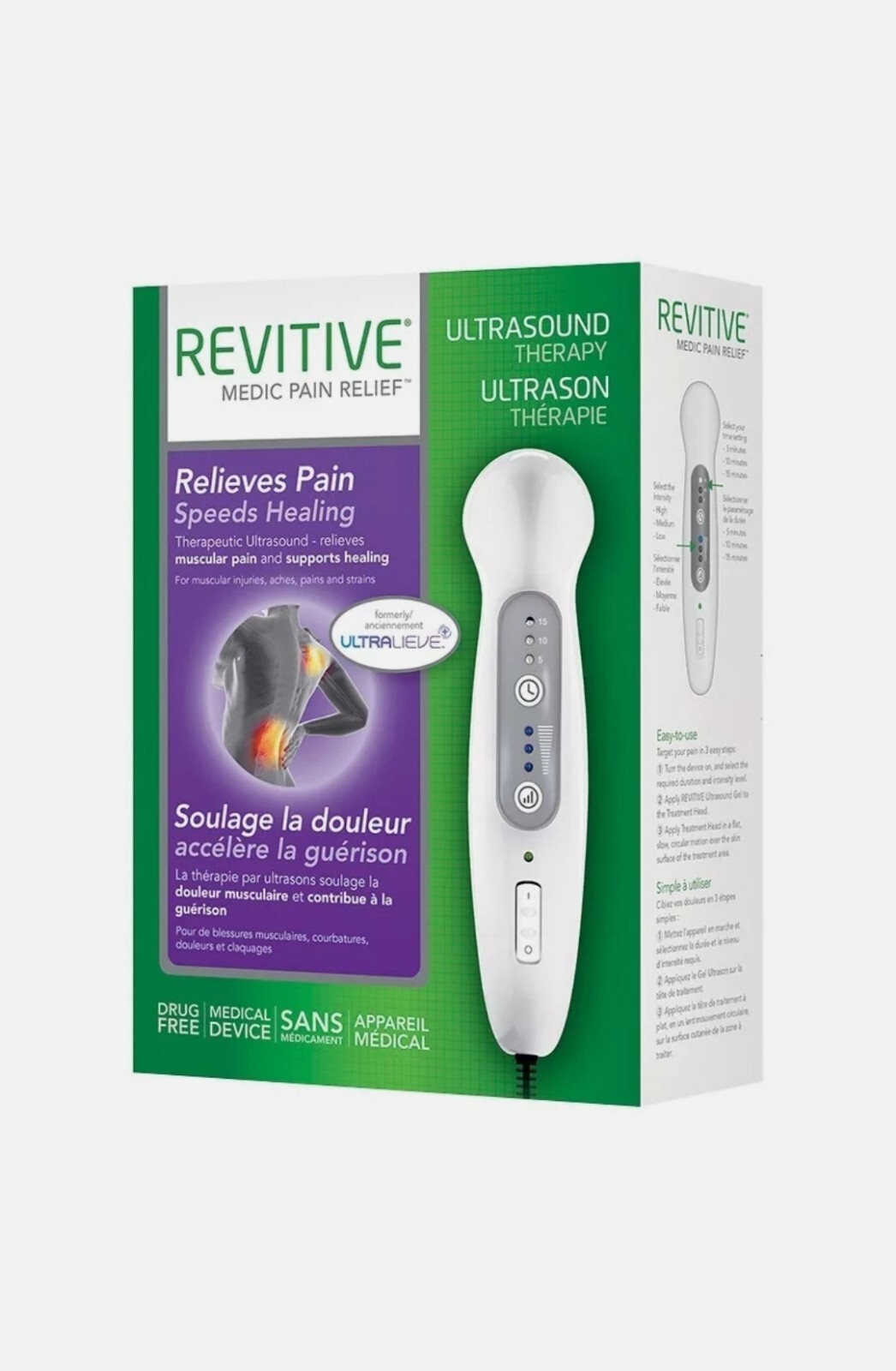 Revitive Pain Relief Ultrasound Therapy – Pain relief