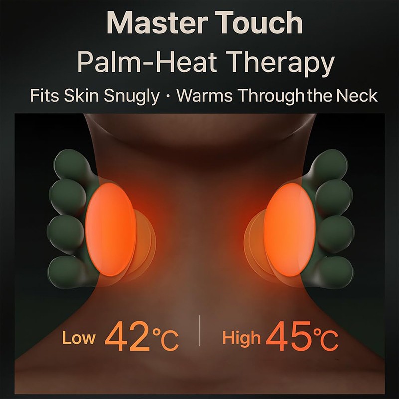 2025 Bionic Neck Shoulder Massager N7 Kneading Massager Shawl 3-Level Modes Nec