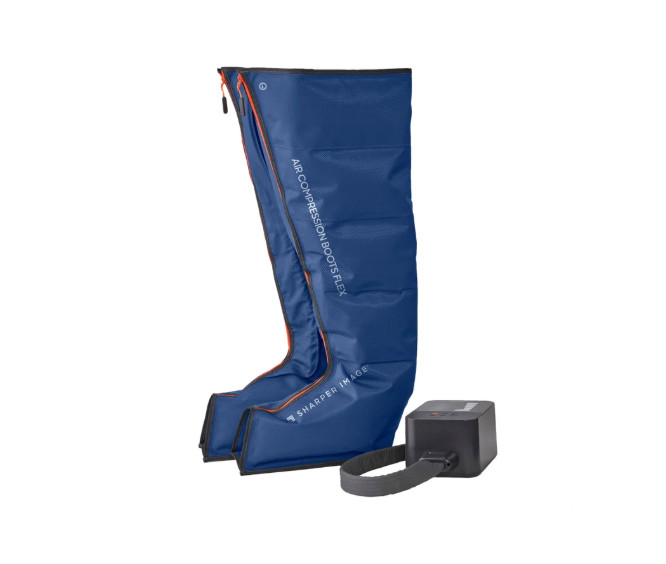 Sharper Image Air Compression Boots Flex Leg Recovery System Large/XLarge